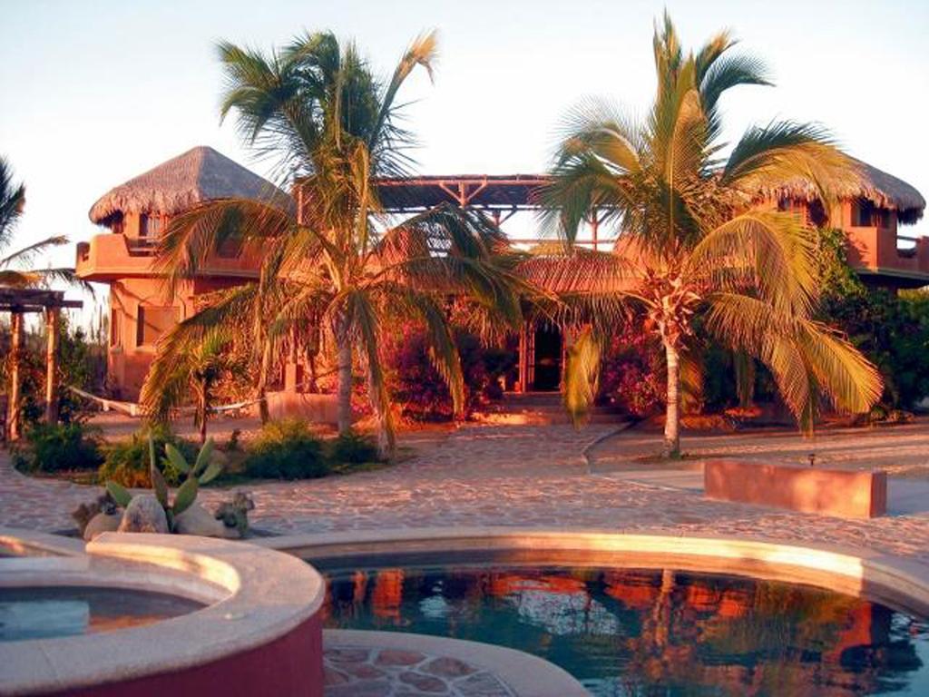 Hotel Flora Del Mar Todos Santos Exteriér fotografie